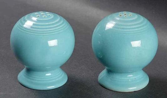 Fiesta Vintage Salt and Pepper set in Turquoise