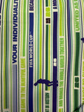 FIFA White Multi Stripe