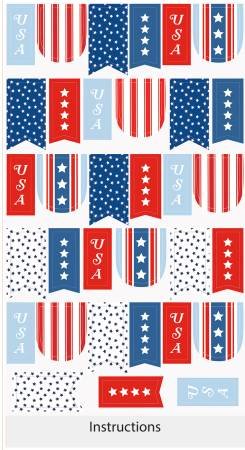 Firecracker 23in x 43in Firecracker Banner Panel