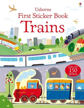 First Sticker Book: Trains