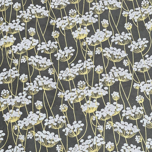 Floral Branch Wrapping Paper Sheet