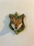 Fox on a Plaque