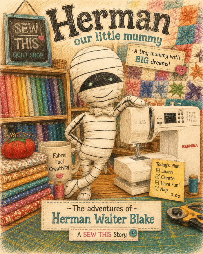 Frank and Friends Mummy Stuffie "Herman"