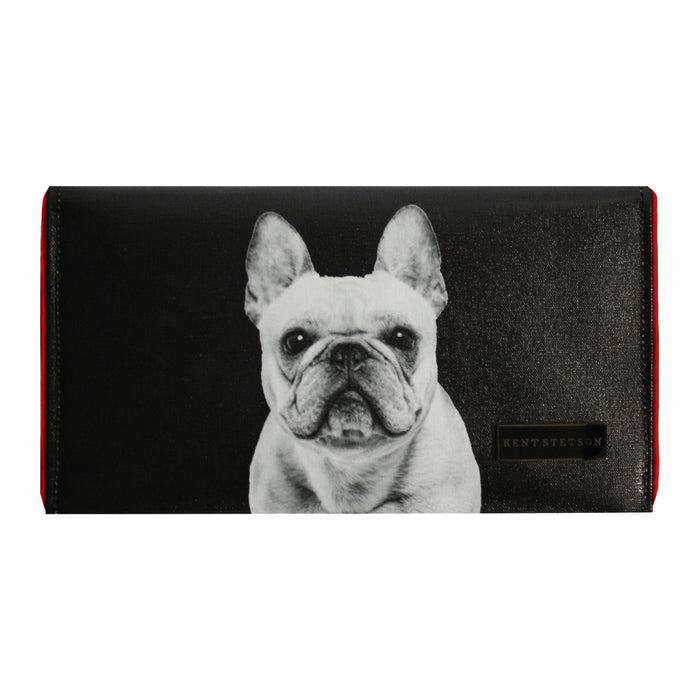 French Bulldog Crossbody Clutch Bag - Handmade in USA