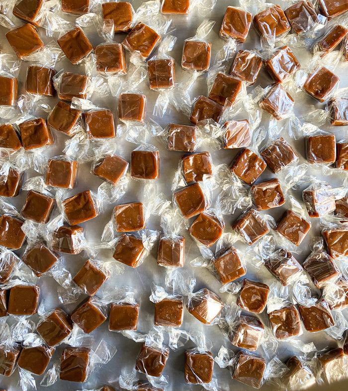 Frosted Pouch – Butter with Flake Salt