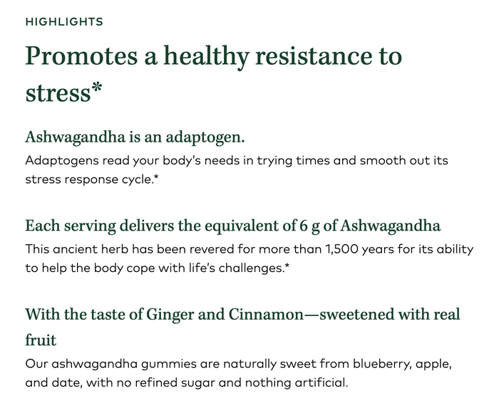 Gaia Herbs Ashwagandha Gummies 4