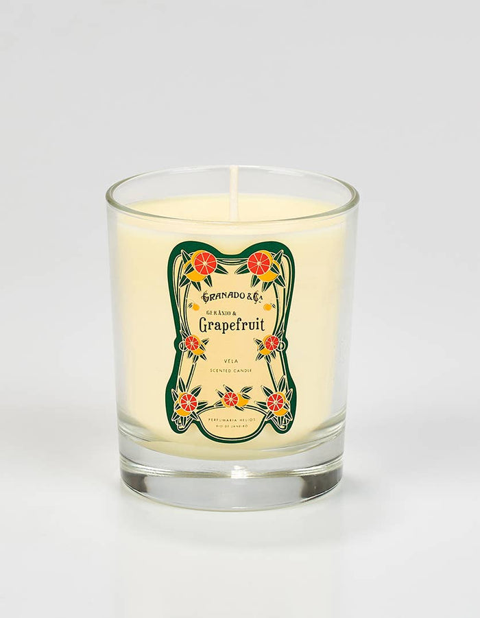 Gerânio & Grapefruit Scented Candle