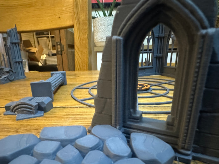 Gothic Battlefield Terrain Bundle – Complete Tabletop Wargaming Set – UK Delivery Included