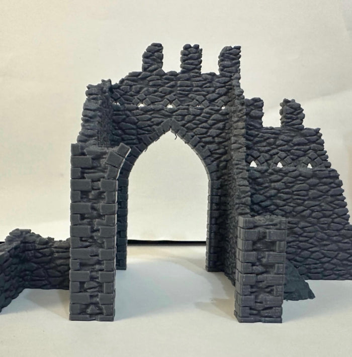Gothic Ruins Archway Terrain Piece - UK delivery included.