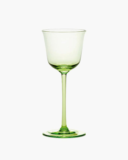 Grace Green Wine Glass