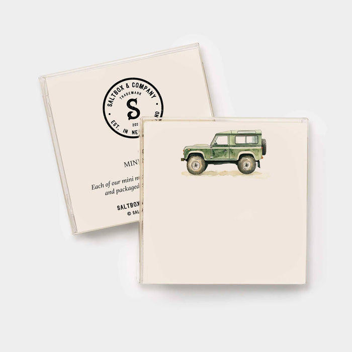 Green Rover - Box of 50 Mini Notes