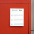 Grocery Run Small Notepad