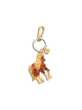 Hand-painted Horse Bag Charm + Keychain