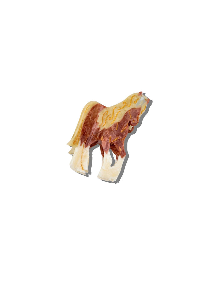 Hand-painted Horse Claw Hair Clip | Eco-Friendly