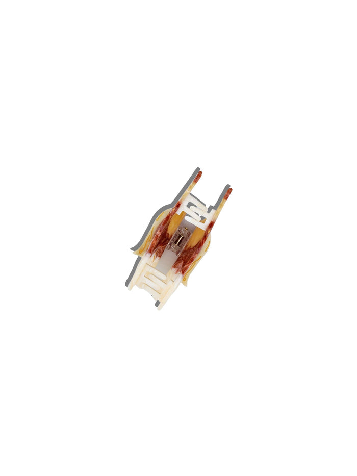 Hand-painted Horse Claw Hair Clip | Eco-Friendly