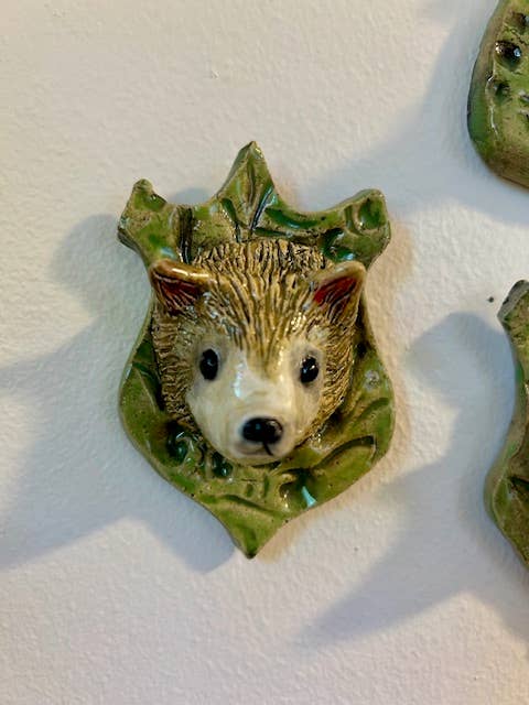 Hedgehog on a Plaque