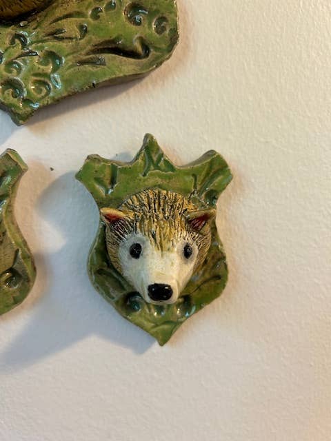 Hedgehog on a Plaque