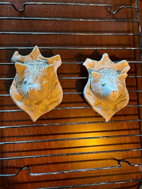 Hedgehog on a Plaque