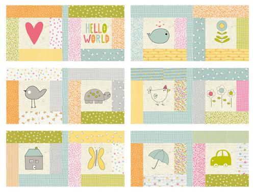 Hello World Kid's Book Pattern