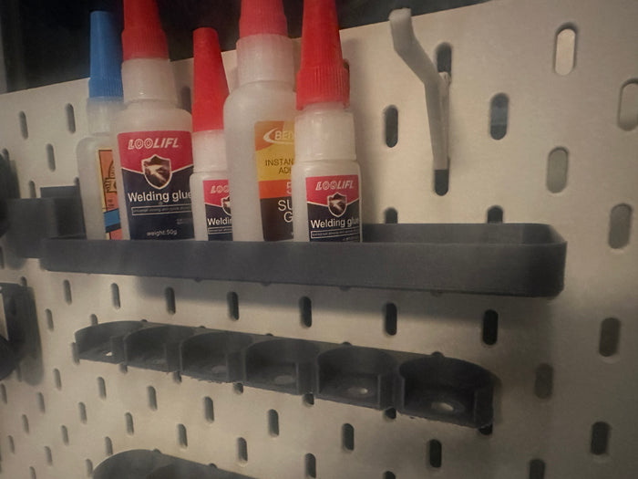 Hobby SKÅDIS Tray – Modular Pegboard Storage for Paints & Tools – UK Delivery Included