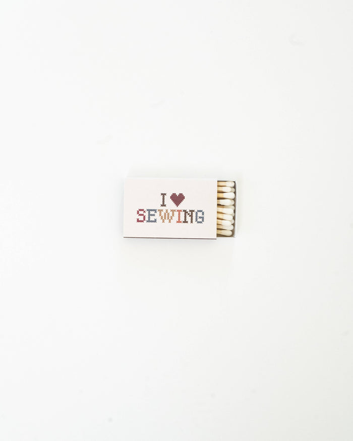 I Love Sewing Matchbox