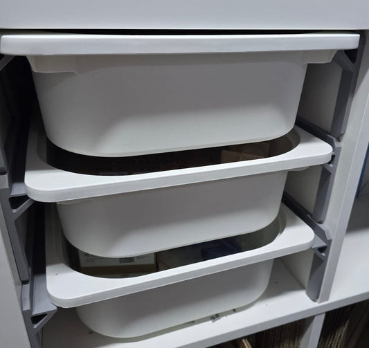 IKEA Kallax Trofast Drawer Adapter Brackets – 3 Drawer Conversion Set - UK delivery included.