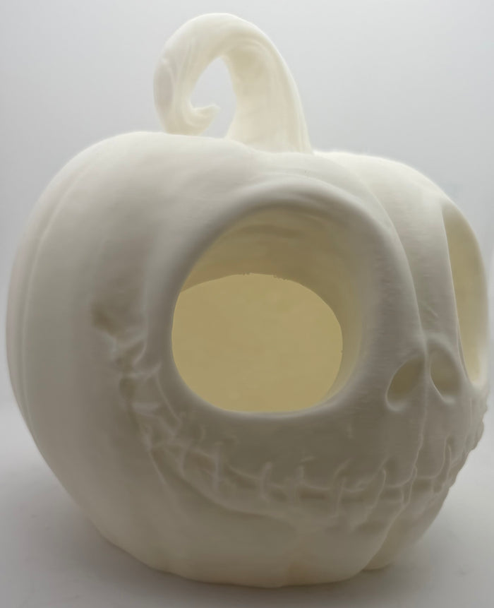 Jack Skeleton Pumpkin Lantern | Gothic Halloween LED Decoration