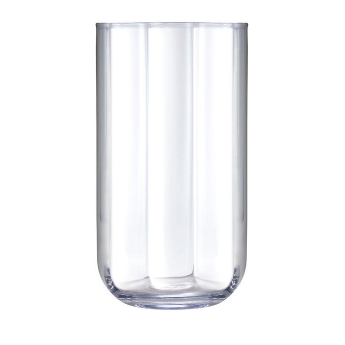 Italian Premium Highball Glasses | 15.25oz | Jazz | Set of 4 - Luigi Bormioli USA