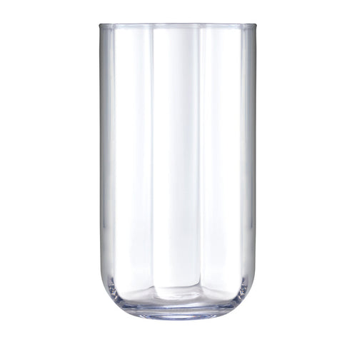 Italian Premium Highball Glasses | 15.25oz | Jazz | Set of 4 - Luigi Bormioli USA
