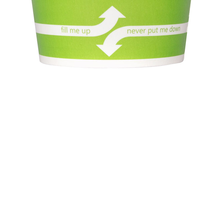 Karat 8oz Food Containers - Green (95mm) - 1,000 ct, C-KDP8 (GREEN)