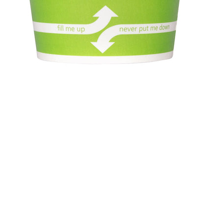 Karat 8oz Food Containers - Green (95mm) - 1,000 ct, C-KDP8 (GREEN)