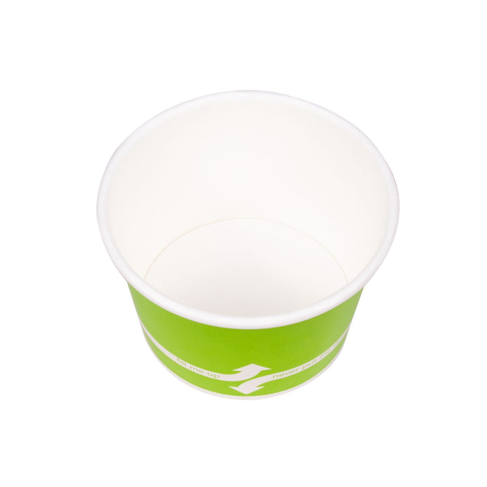 Karat 8oz Food Containers - Green (95mm) - 1,000 ct, C-KDP8 (GREEN)
