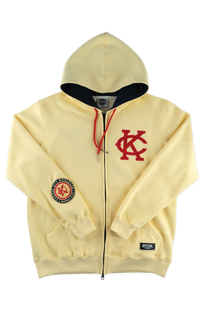 [ Kevin Morby x Kansas City Monarchs ] Zip-Up Hood - Official League