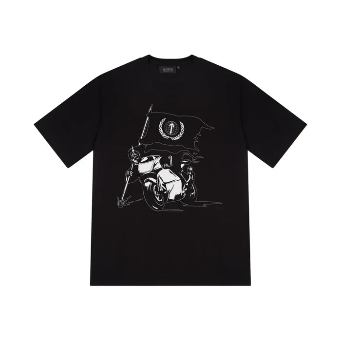 Koszulka Trapstar Outlaw Tee - Black TRAPSTAR Koszulki