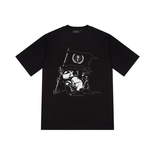 Koszulka Trapstar Outlaw Tee - Black TRAPSTAR Koszulki