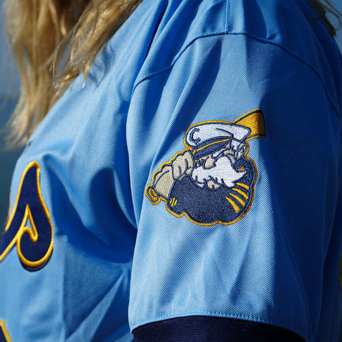[ lake county captains ] 2025 blue alternate jersey - Official League