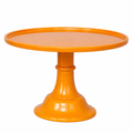 Large Orange Melamine Cake Stand