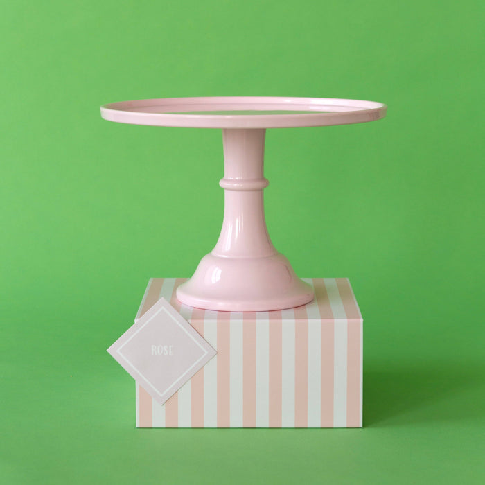 Large Petal Pink Melamine Cake Stand