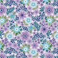 Lavender Seaside Garden 108in wideback