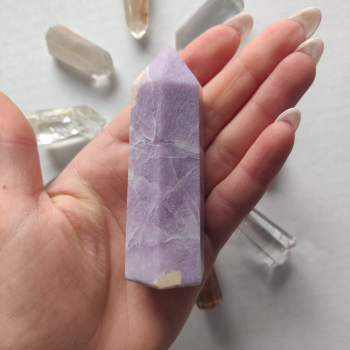 Lepidolite Tower (#5) - Simply Affinity