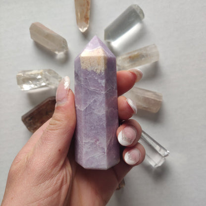 Lepidolite Tower (#5) - Simply Affinity