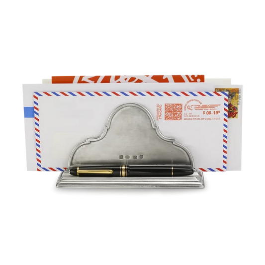 Letter Stand with Pen Rest
