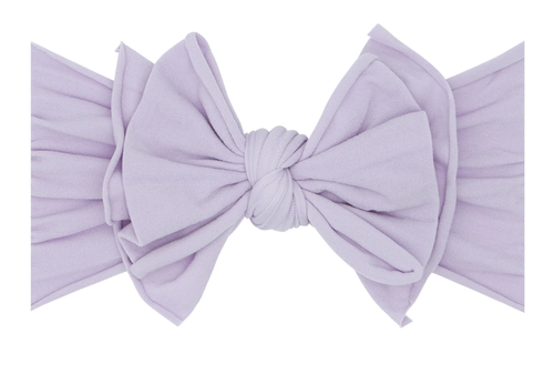 Light Orchid Fab Soft Nylon Bow Headband