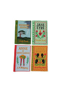 Literary Heroines Embroidered Cocktail Napkins, Set of 4