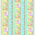 LITTLE ONES - BABY ANIMALS NURSERY BORDER STRIPE