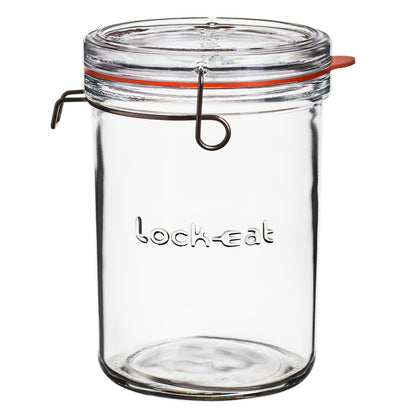 Italian Premium Frigo Canning & Food Jars Set | 3pc | Lock-Eat - Luigi Bormioli USA