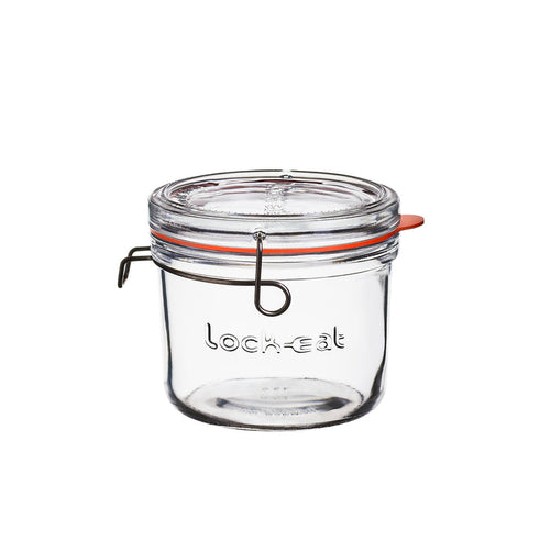 Italian Premium Canning & Food Jar XL | 17oz | Lock-Eat | 1 Piece - Luigi Bormioli USA