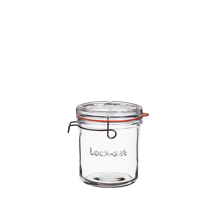 Italian Premium Canning & Food Jar XL | 25.25oz | Lock-Eat | 1 Piece - Luigi Bormioli USA