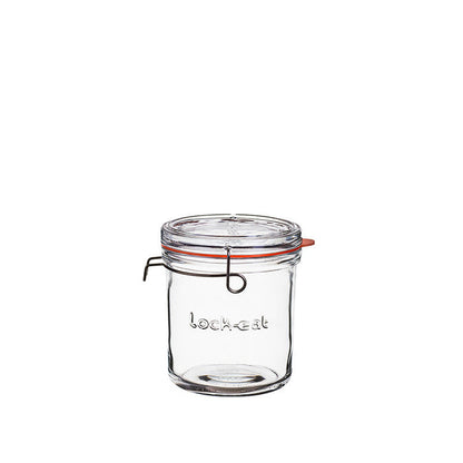 Italian Premium Canning & Food Jar XL | 25.25oz | Lock-Eat | 1 Piece - Luigi Bormioli USA