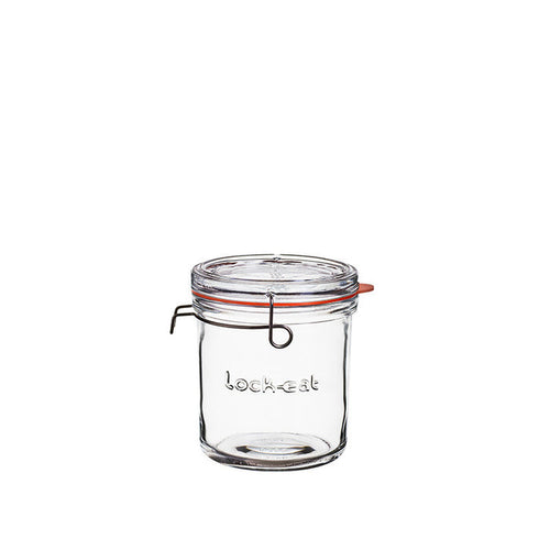 Italian Premium Canning & Food Jar XL | 25.25oz | Lock-Eat | 1 Piece - Luigi Bormioli USA